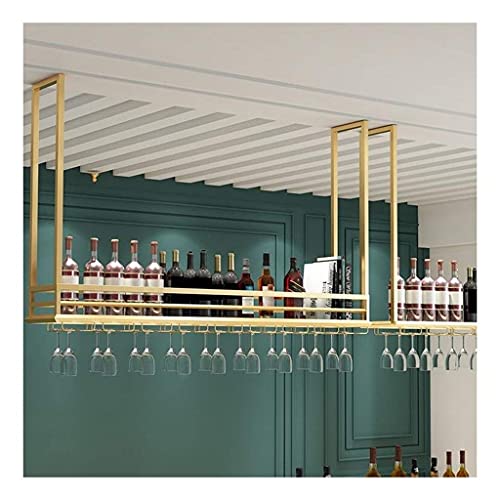 Support de rangement décoratif suspendu pour libérer de la place au bar