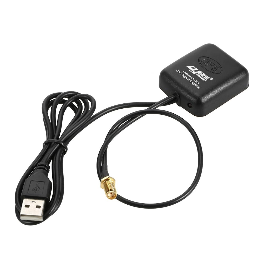 HUIOP Amplificador de Antena de señal GPS,Aumentador de presión del Amplificador de Antena de señal del GPS del Coche para la navegación del transmisor del Receptor de GPS del Coche