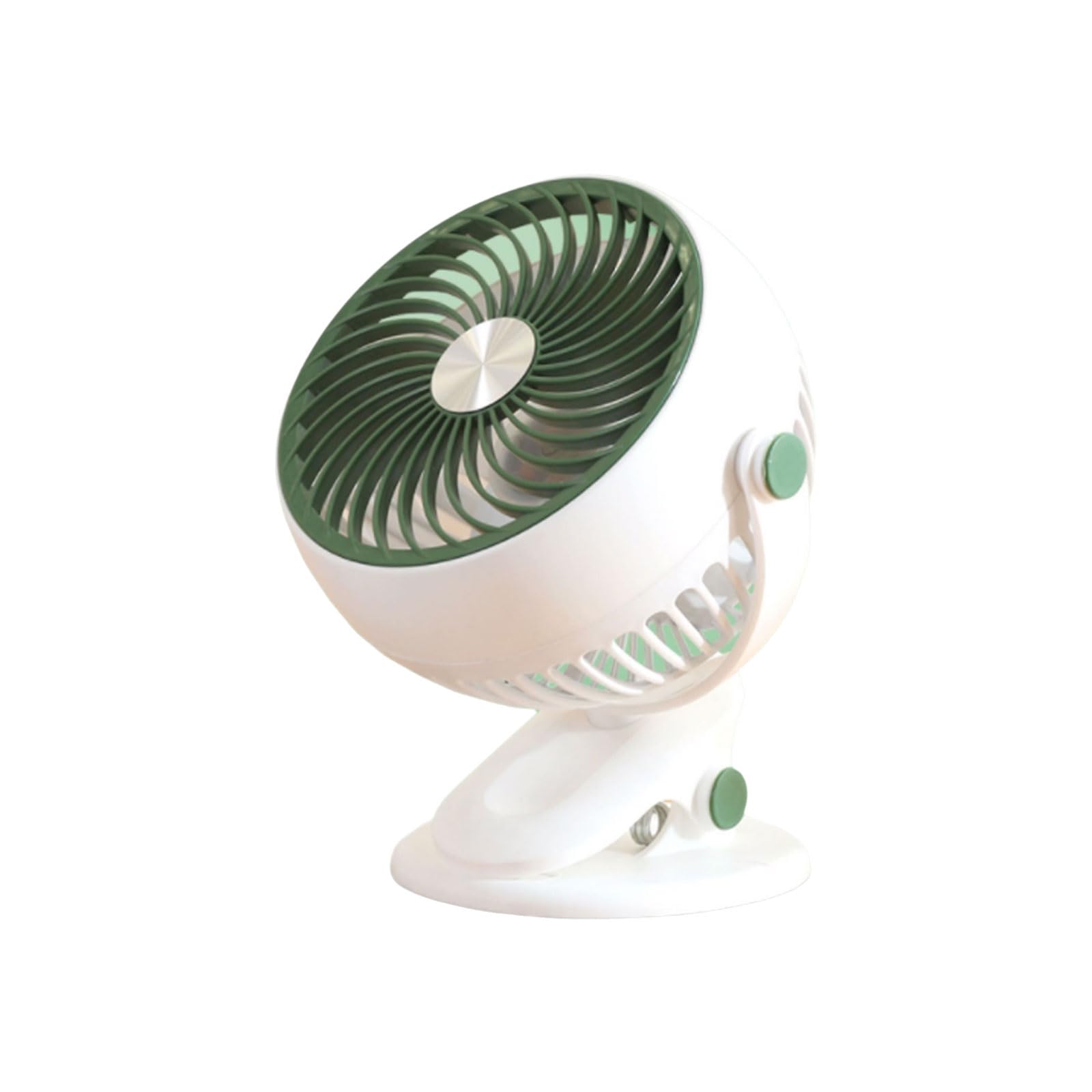 zwarty Plastic desktopventilator Oplaadbare desktopventilator Multipurpose Desktopventilator stille desktopventilator Home Dormitory Desktop Fan fajny