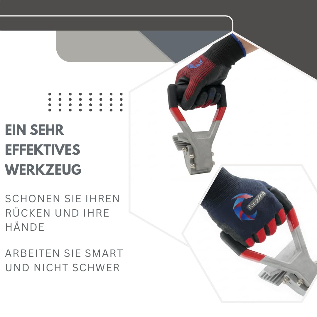 Pangolino Set di 2 artigli di fissaggio premium [90 mm] per tappeti – rimuovere facilmente il tappeto [set da 2]