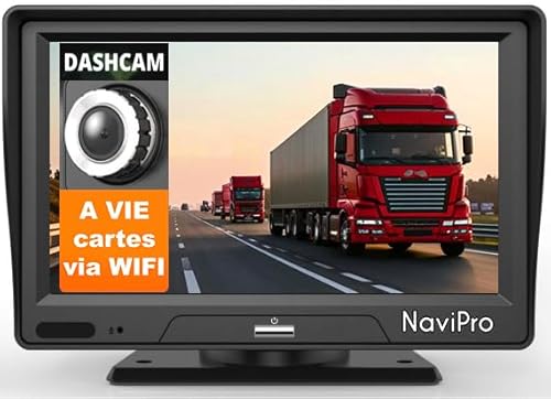 NaviPro DVR GPS Poids Lourd 7 Pouces