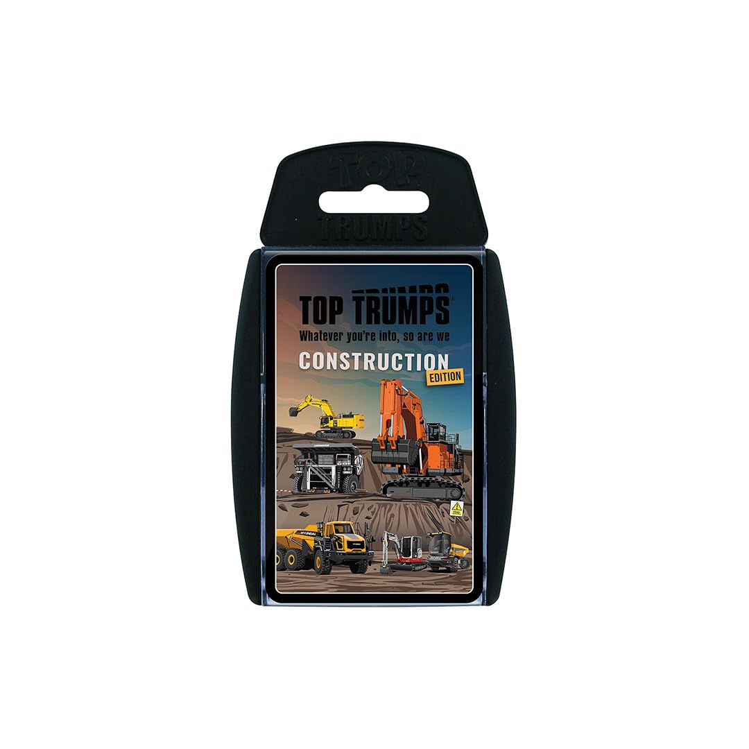 Construction Edition Top Trump 1, Yellow, Black, Orange, Blue, White, small