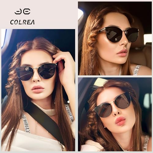 Cat Eye Sunglasses Womens for Trendy Retro 90s Sun Glasses UV400 Protection CL0022