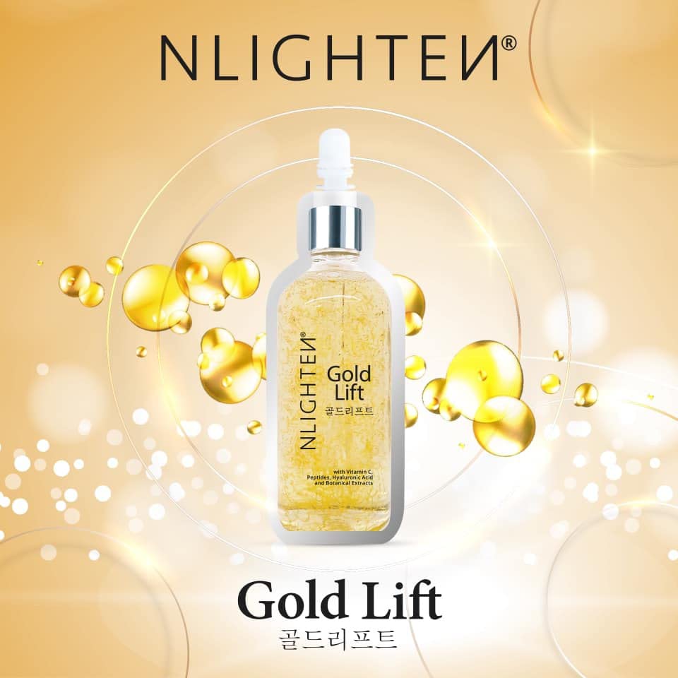 Amazon.com: Nlighten Gold Lift Facial Essence, 30ml - Made in 