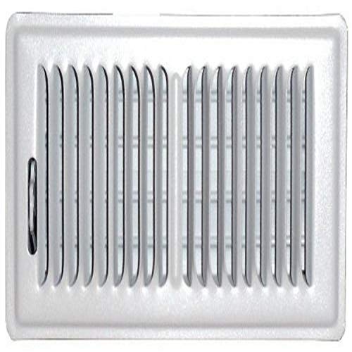 Speedi-Grille SG-414 FLW 4-Inch by 14-Inch White Floor Vent Register with 2 Way Deflection