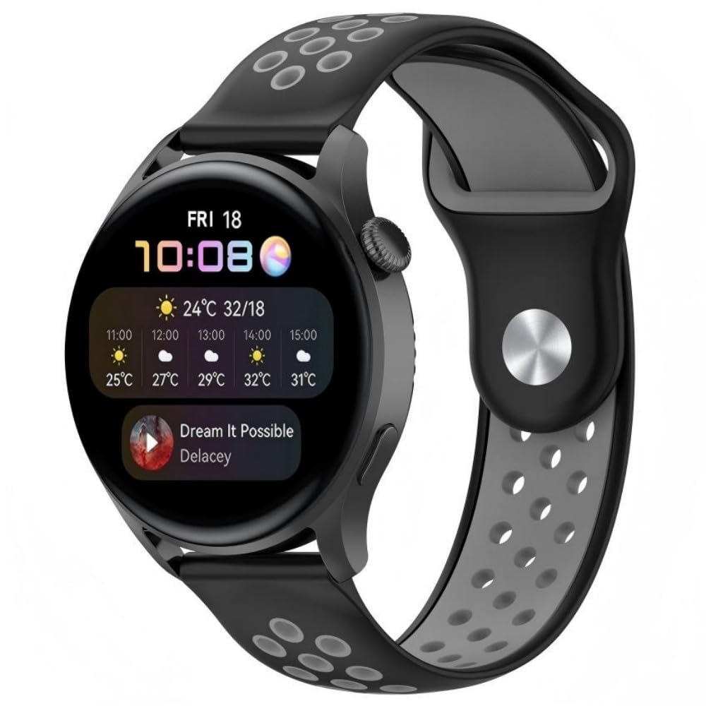 Pulsera deportiva de 20 mm para Amazfit Bip U/U Pro/S/S Lite/1S/3 Pro/GTR 42 mm, correa de repuesto de silicona suave transpirable para Amazfit GTS 4/2 Mini/3/2e/Pop Pro/Active 2