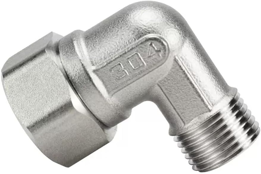 Stainless Steel Pipe Fittings,Stainless Steel Elbo Stainless steel pipe fittings,stainless steel elbow,304 Stainless Steel 90° Elbow Connector, 3/4" To 1/2" Female To Male Threaded Reducer Union Elbow