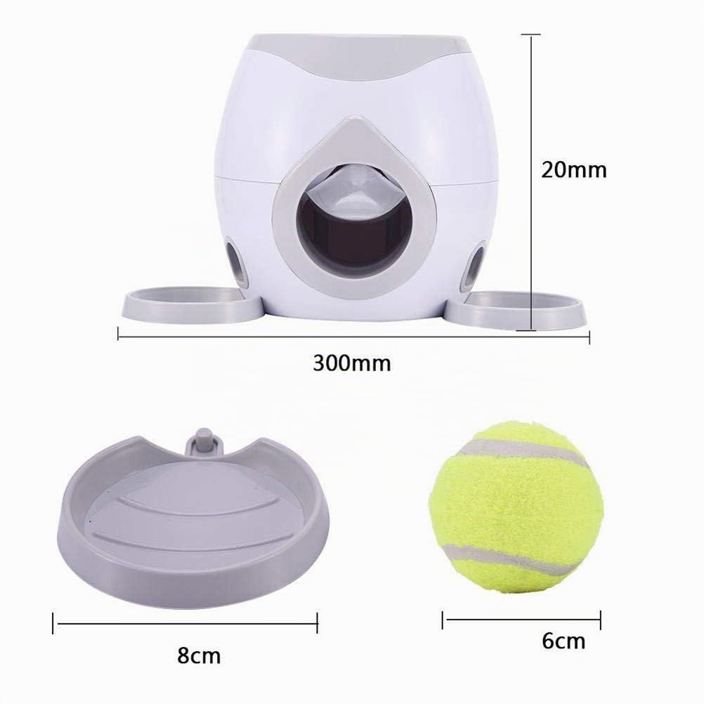 Lanciatore Automatico per Cani - Giocattolo Interattivo per Addestramento e Ricompensa Con Palla da Tennis - Include 2 Palline e 1 Pala