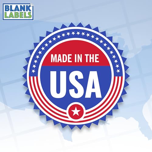 Image of 500 CD /DVD Labels Compatible with The Word 5931 Template. Laser and Ink Jet Compatible Bright White Matte Finish. 250 Sheets Blank Labels Brand.