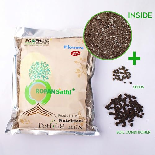 Image of Ropansathi Potting Mix for Flowering Plants- 5 kg