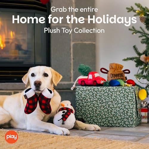 Set de 5 Juguetes de Peluche para Perro Temática Navidad miniatura 4