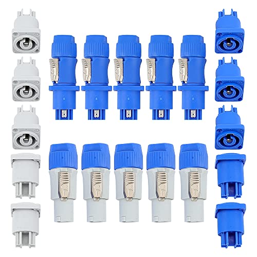 Neutrik NAC3FCA PowerCON Cable Connector Power In Blue - Foto 6