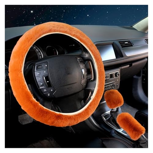 �n���h���J�o�[�X�e�A�����O�J�o�[ �ԗp�X�e�A�����O�z�C�[���J�o�[ �g�����~�p �ԗp�n���h�u���[�L�V�t�g�J�o�[ 3�_�Z�b�g �q�[�^�[�t���X�e�A�����O�z�C�[�� 38cm(Khaki)