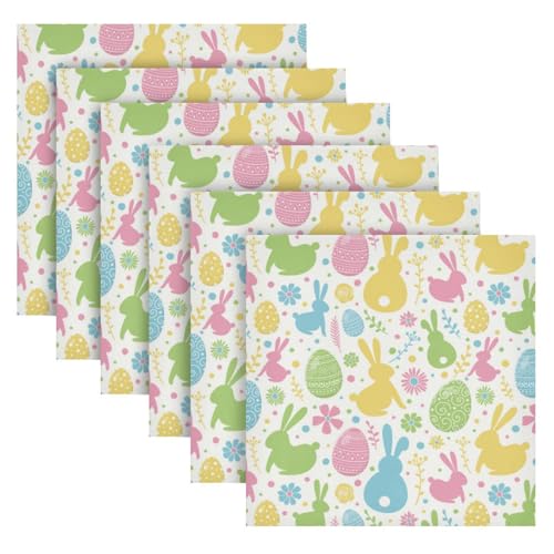 Servilletas de Tela YETTASBIN 20 x 20 Inch Pack 6 miniatura 1