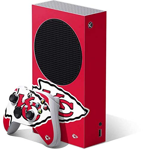 Skinit Decal Gaming Skin Compatible with Xbox Series S Bundle - Officially Licensed NFL Kansas City Chiefs Large Logo Design