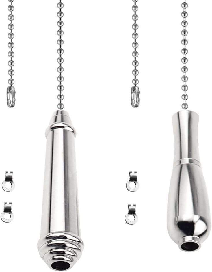 PLCatis Light Pull Cord Handle Switch Bathroom 2Pack Different Shapes