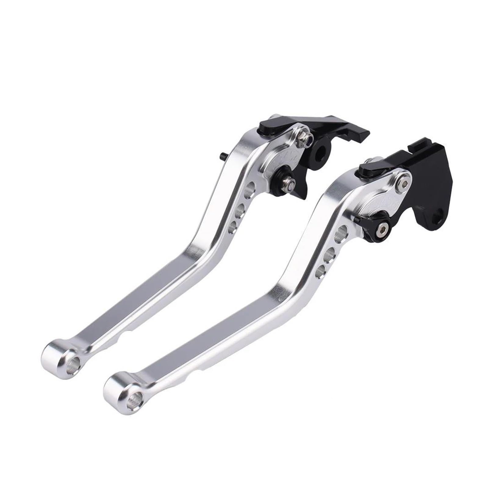 RVEVFBKBAL Motorcycle Brake Clutch Lever Handle for Ninja 650R Z650 Z900 for NINJA650R 2017-2022(Long Silver)