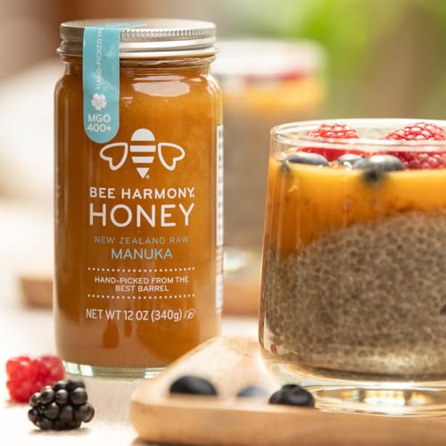 Miel Manuka Raw Bee Harmony 400+ MGO 12 oz miniatura 7