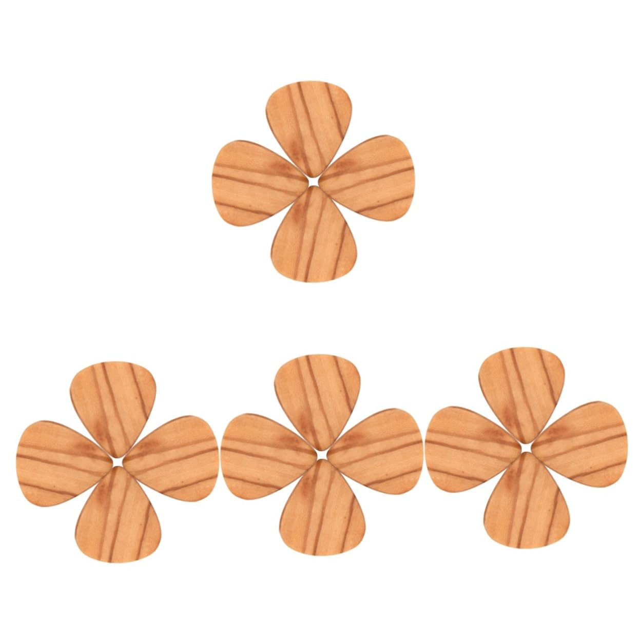 Supvox 16 Stk Plektrum Ukulele-auswahl Finger Plektren Zubehör Für Praktische Gitarrenparts Wählt Fingerpicks Gitarrenplektren Für E-gitarre Bass Pick Lieferungen Olivenholz Haupt