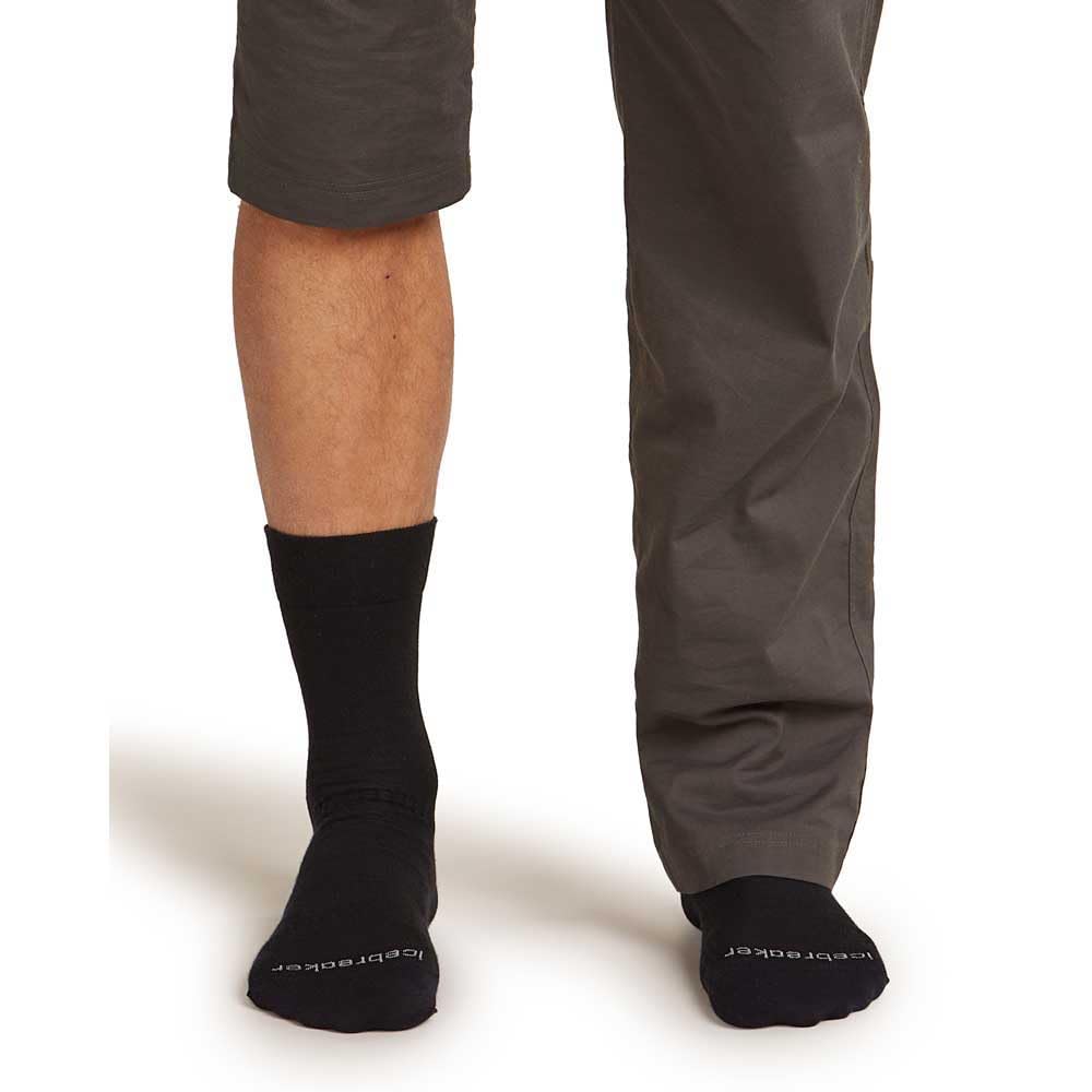 ICEBREAKER Chaussettes Merino Hike+ Liner Crew - Taille 42-44