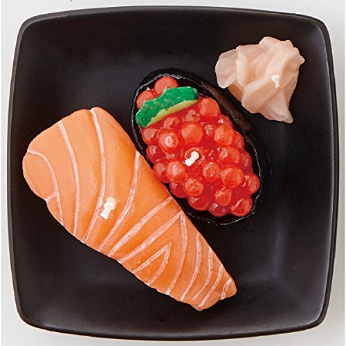 Kameyama 4901435209067 Sushi (Salmon, Ikura) Candle
