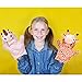 FUN LITTLE TOYS 24 PCs Finger Puppets Set with 4 Animal Hand Puppets and 20 Animal Finger Puppets, Animal Plush Toys Party Favors for Kids, Goodie Bag Fillers