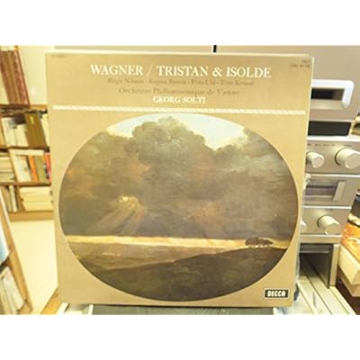 Wagner : tristan et isolde Orchestre philarmonique de Vienne - direction Georg Solti duo d'amour : 2&deg; acte : H&ouml;rst du sir noch / O sink hernieder Birgit Nilsson / Fritz Uhl - disque decca 7037