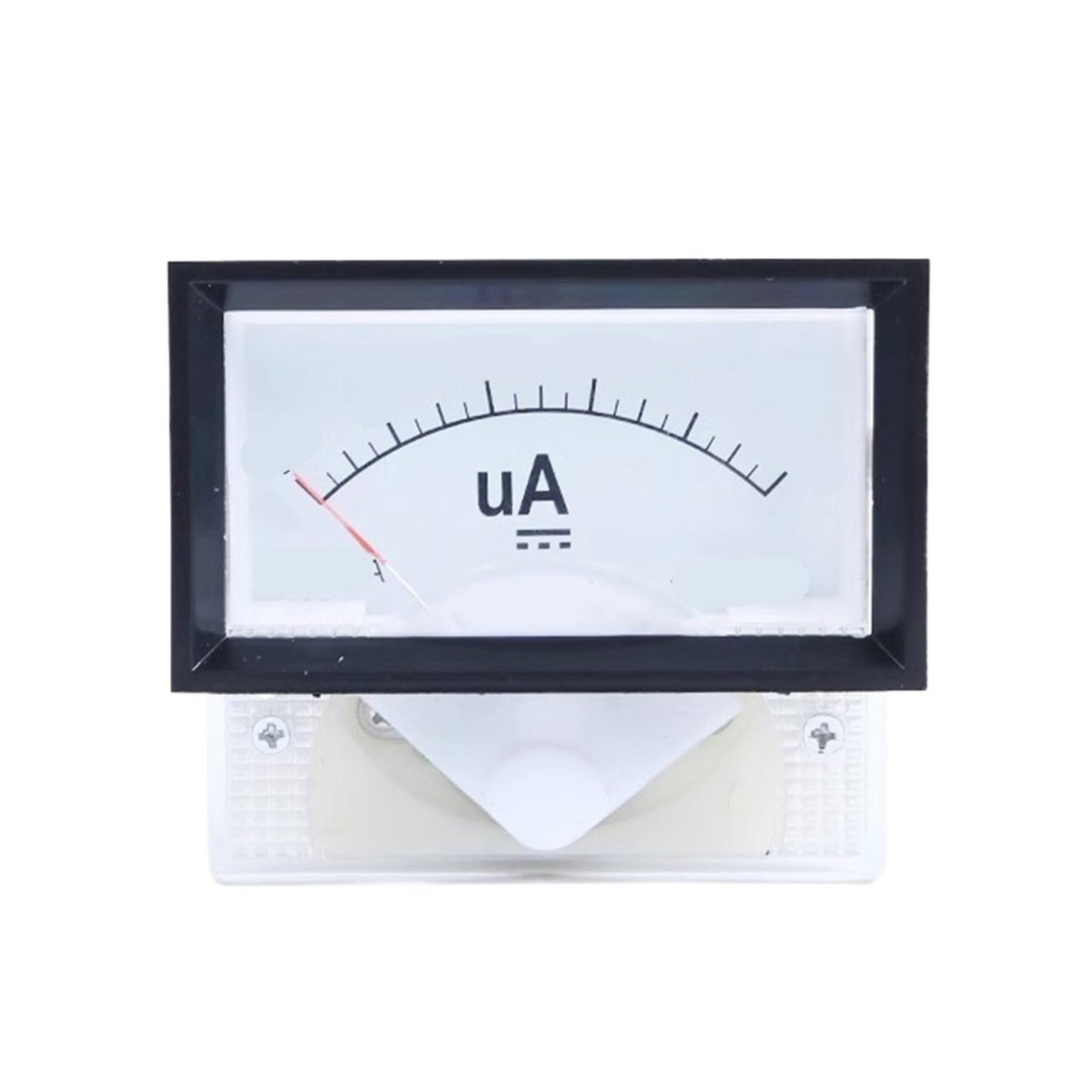 Ampèremètre DC mètre 100uA aiguille 85C17 micro ampère de tableau pour mesure de courant