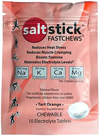 SaltStick Fastchews, Electrolyte Replacement Tablets for Rehydrat...
