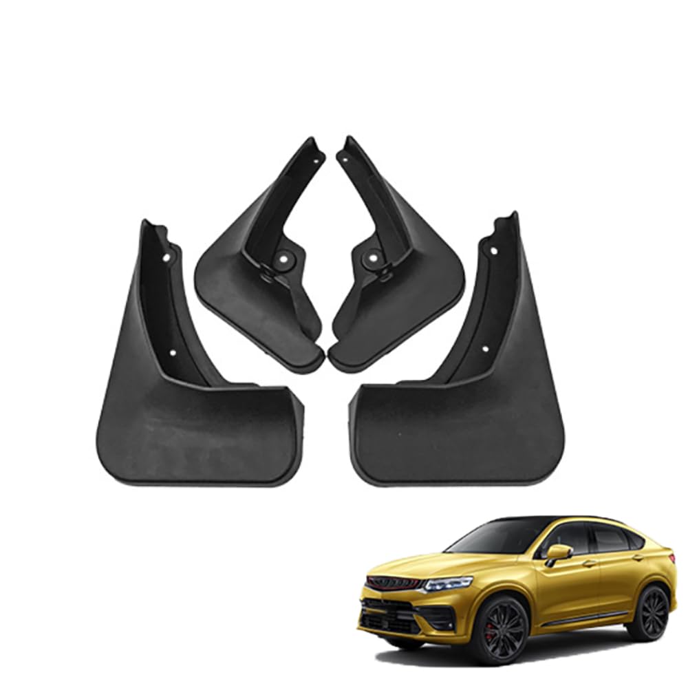 Amhvmu Normal 4Pcs Mud Flaps For Geely Xingyue (High-End Version) 2019 2020