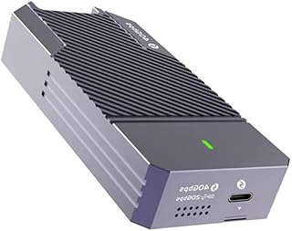 40Gbps M.2 NVMe SSD Enclosure PCIe3.0x4 USB C Aluminum External Adapter for 3 4 Tool Free M.2 NVMe SSD Enclosure