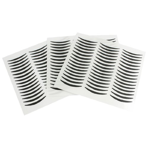 72 Pair Cosmetic Makeup Adhensive Double Eyelid Eye Tape Sticker Black