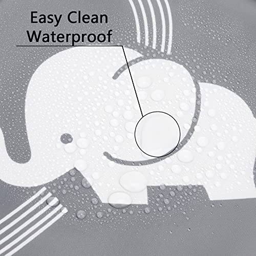 Baby Splat Mat For Under Highchair, Waterproof Anti-Slip Floor Food Splash Spill Mess Mat Portable Multi-Purpose Round Play Mats For Babies Kids Toddlers Letter Art Crafts Pet Picnic Mat #TOP5