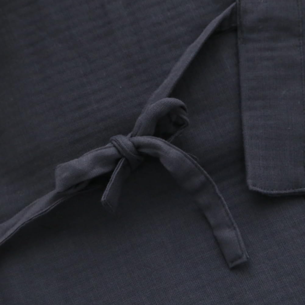 FANCYPUMPKIN Klasyczny męski japoński styl bawełniany szlafrok plus size kimono piżama garnitur