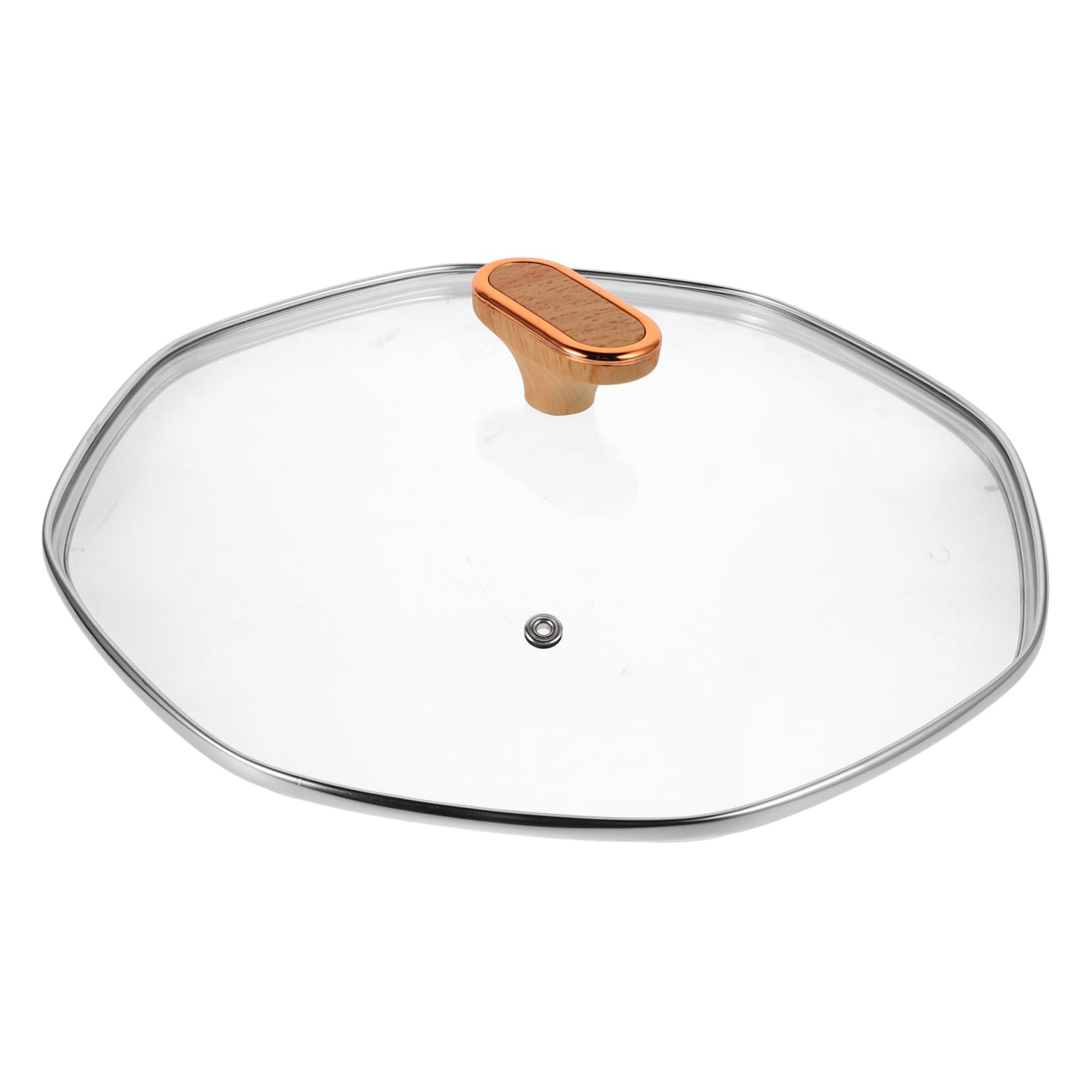 Coperchio in Vetro Temperato 32cm per Padelle Wok e Pentole