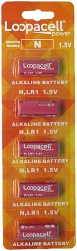 LOOPACELL E90 N LR1 Alcalinas 1.5V 5 Baterías