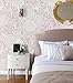 Wudnaye Floral Wallpaper Peel and Stick Wallpaper Boho Self Adhesive Removable Wallpaper 15.7