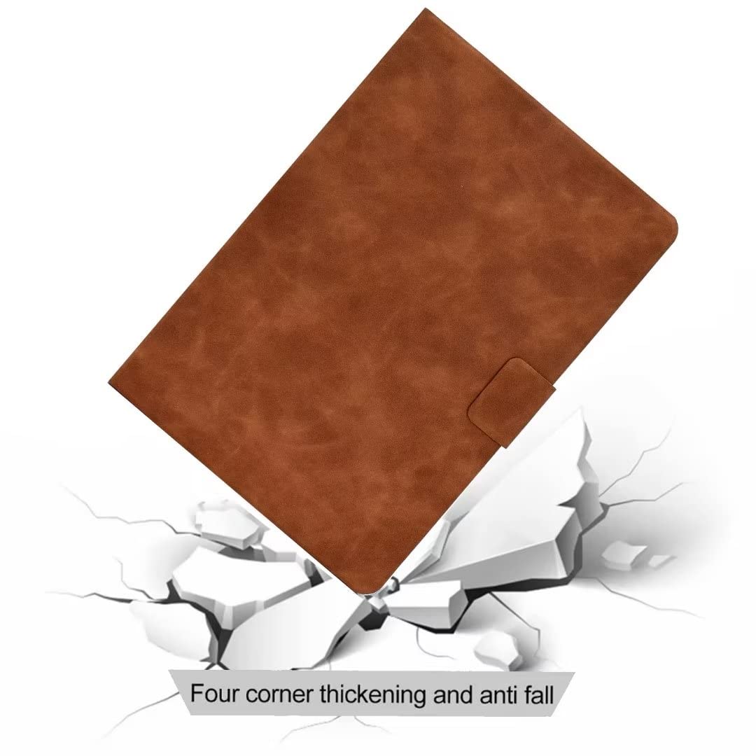 Compatible avec/remplacement pour tablette PC Kindle Paperwhite 4/3/2/1 Étui portefeuille magnétique DDCS15 (marron)