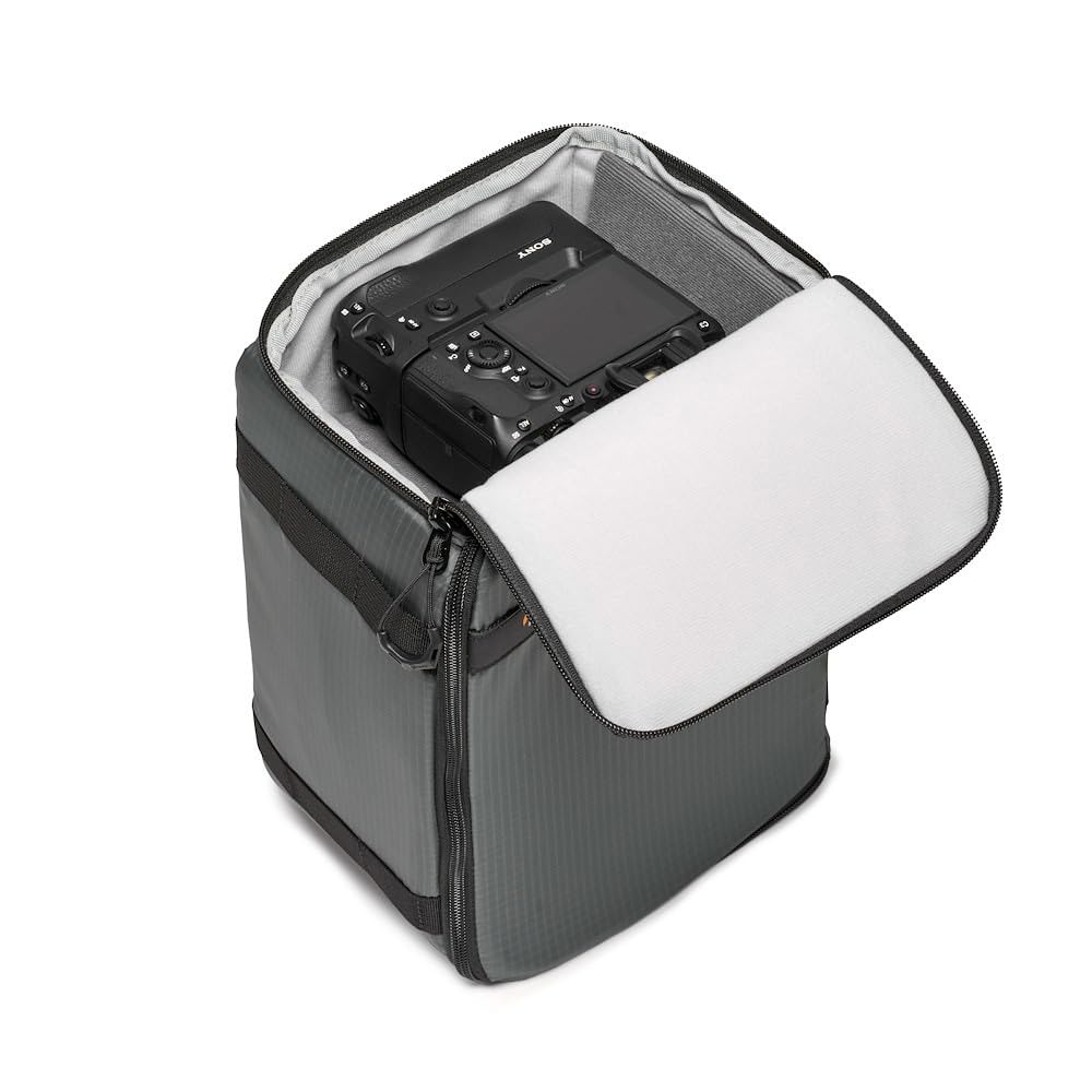 Lowepro GearUp PRO Camera Box Extra Large II, Custodia Rigida per Fotocamera Mirrorless e Reflex, Custodia con Divisori Regolabili per Zaino Fotografico, Borsa Fotografica