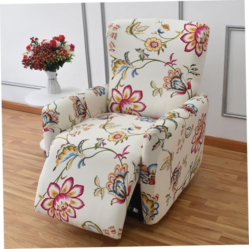 Funda para sofá reclinable elástica Muzrunq protector floral lavable de una pieza 8