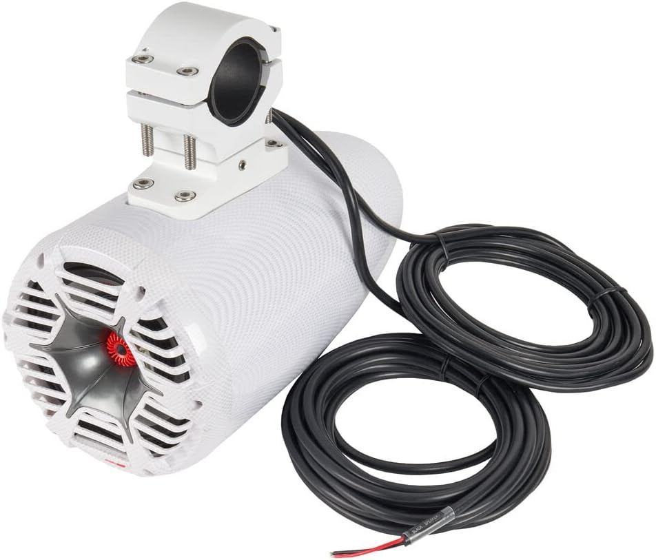 Cerwin Vega SPMT8SCFW marine tower speaker with wiring harness