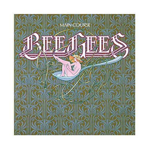 Bee Gees’s Album Cover - Main Course Canvas Poster Bedroom Decor Sports Landscape Office Room Decor Gift 16×16inch(40×40cm) Unframe-style1
