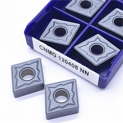 Juego de 10 Fresas CNC Carburo CNMG120404 y CNMG120408