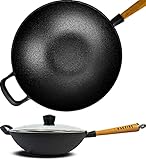 𝐖𝐢𝐫 𝐥𝐢𝐞𝐛𝐞𝐧 𝐊𝐨𝐜𝐡𝐞𝐧: Die Leidenschaft vom ersten Schnitt bis zum Abschmecken, dem ersten Bissen und natürlich dem Nachschlag. Erleben Sie Kochen wie niemals zuvor mit Oakfire’s Gusseisen Wok - 𝗝𝗲𝘁𝘇𝘁 𝗕𝗲𝘀𝘁𝗲𝗹𝗹𝗲𝗻