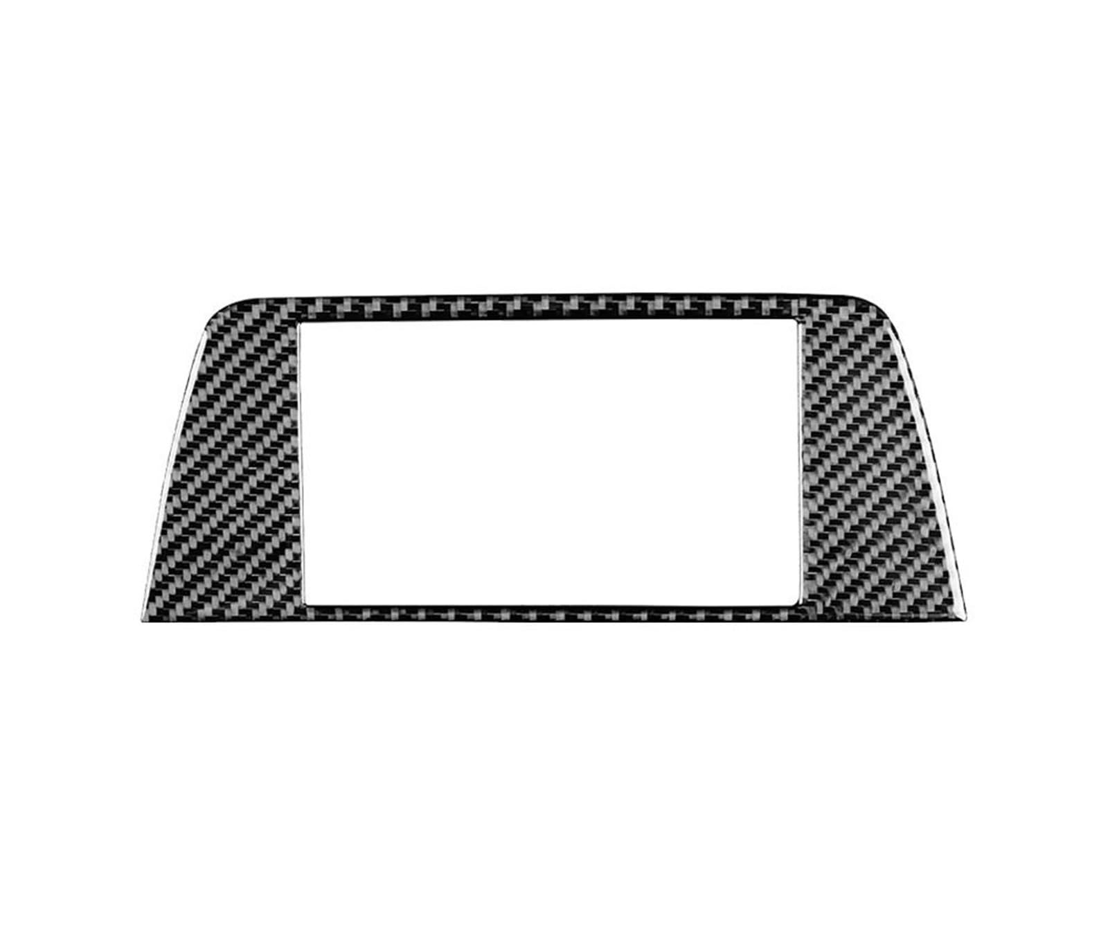 Nolongnrdx One Color For Bmw X2 F39 2018-2021 Carbon Fiber Central Control Navigation Screen Panel Cover Car Accessories Sticker Car Center Console Decorative Panel