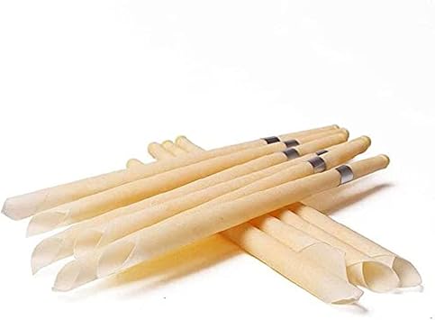 Ear Candles, 10 Natural Ear Candles, Ear Candles, Therapeutic Ear Candles, Aromatherapy Ear Health Care Orange