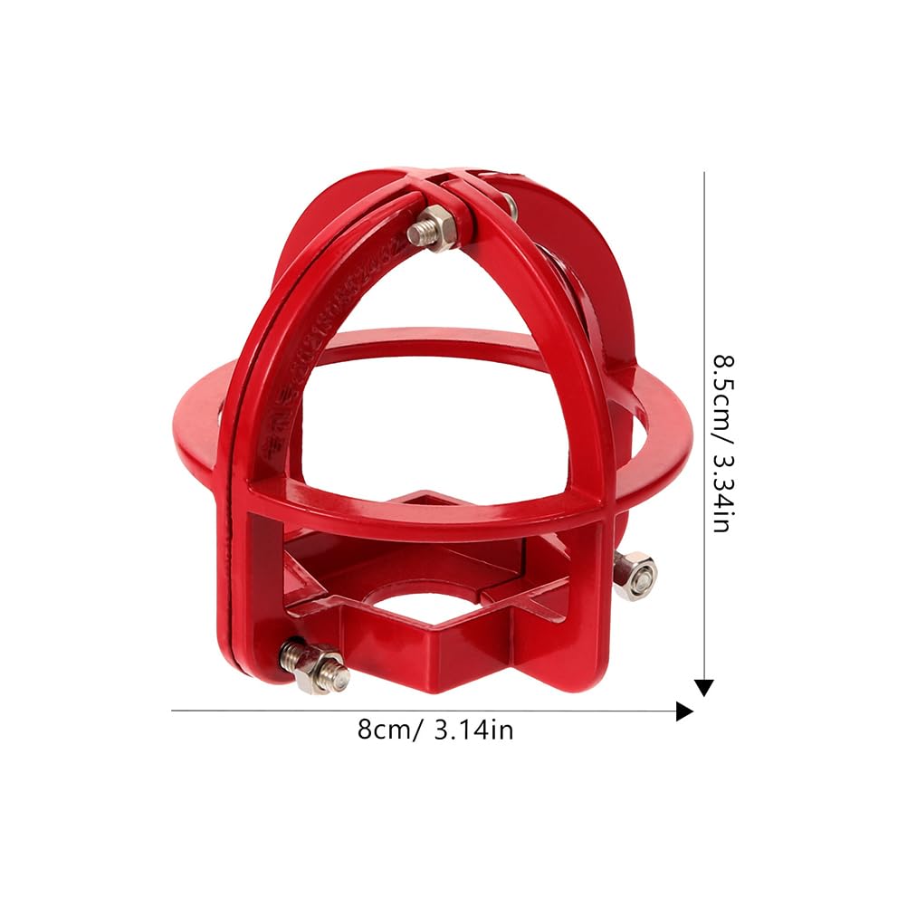 iplusmile Fire Sprinkler Protective Cover Cage Metal Guard for Sprinkler Head Dust Protection Easy Installation for Residential and Commercial Fire Safety - Image 2