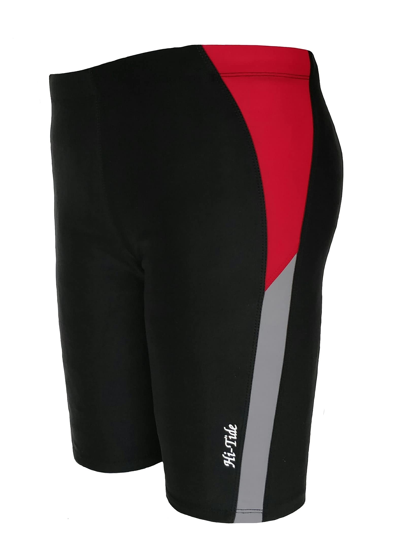 Hi tideMen's Swimwear Shorts - Mens Placement Jammer - Athletic Swimsuit for Men