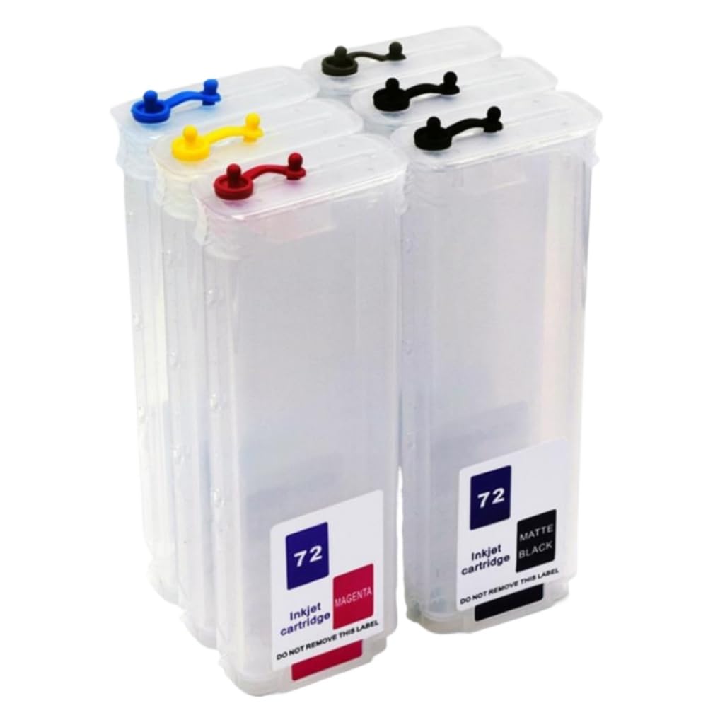 Nachfüllbare Tintenpatrone für 72 mit Auto-Reset-Chip, kompatibel mit(280ML)