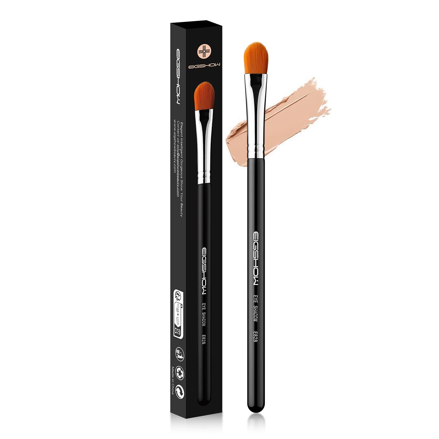 EIGSHOW Pincel aplicador de imprimación de sombra de ojos para mezclar, corrector, herramientas profesionales E828